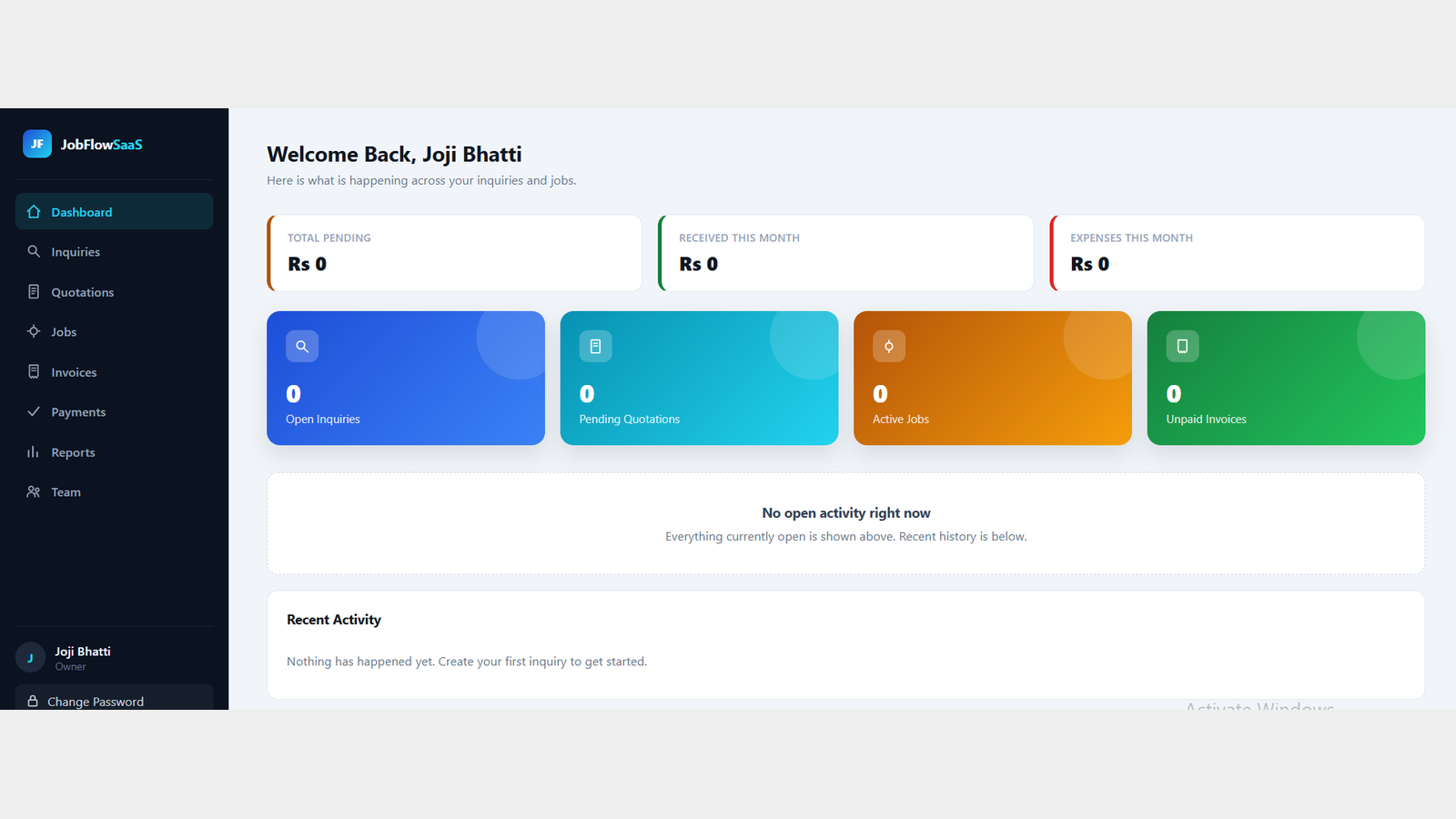 Job CRM & Job Management Software