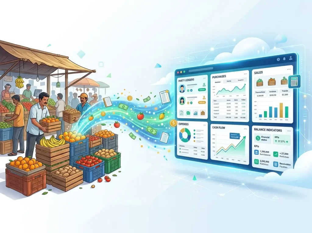 How Commission Agents Can Digitize Daily Mandi Accounts