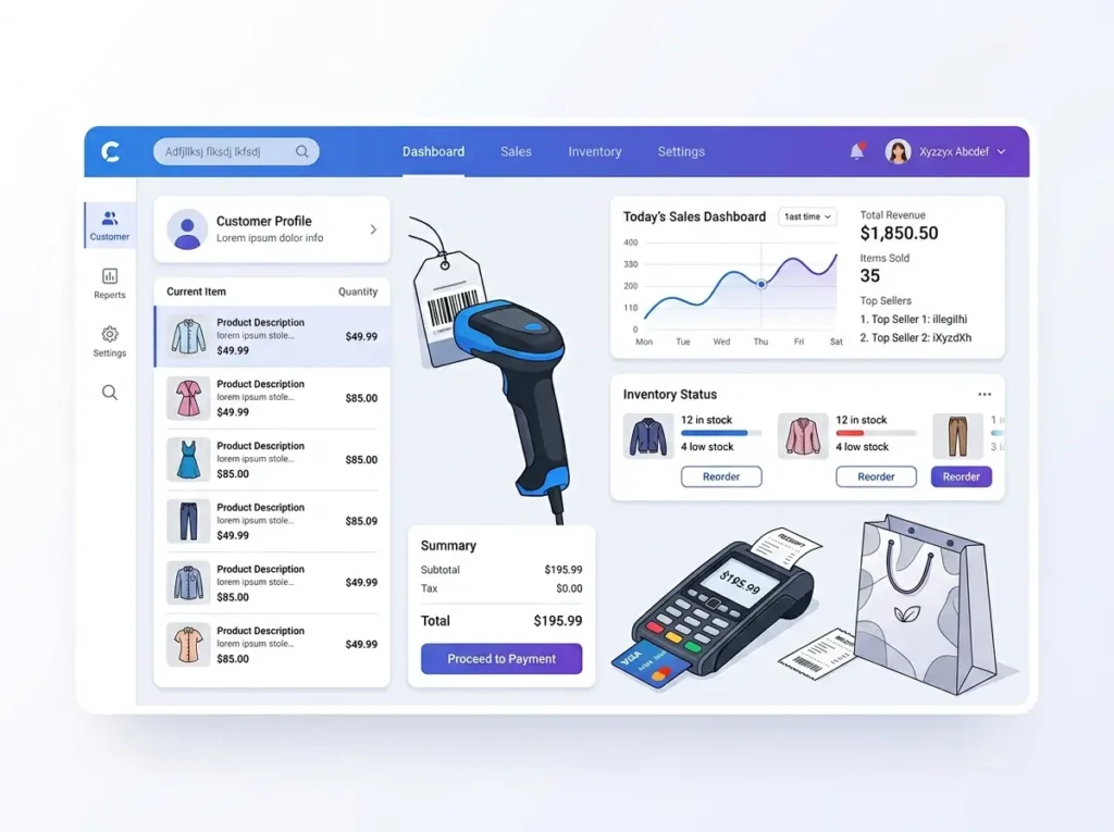Clothing Store POS Software: Features Every Garments Business Needs